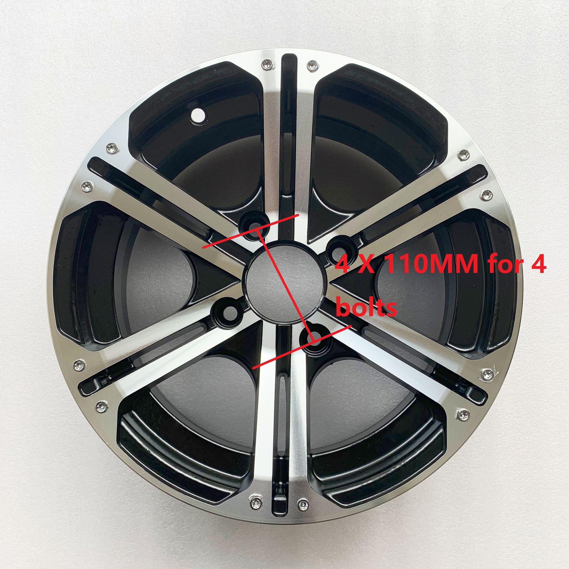 12 Inch 14 15inch Casted Low Pressure Wheels Rim for ATV UTV