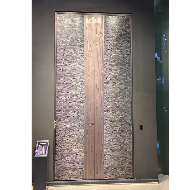 2025 Customized Size Aviation Insulation Broken Bridge Stainless Aluminum Entry Door Design
