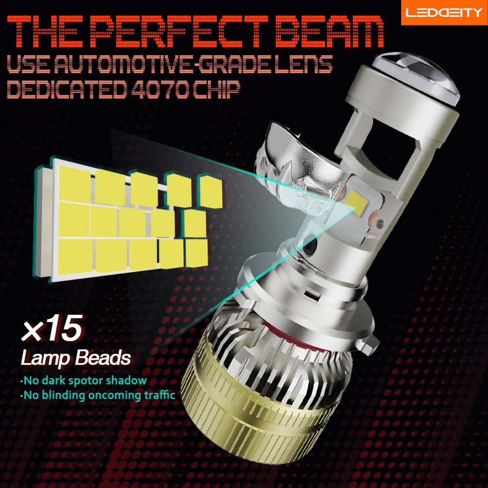 High Quality Custom Wholesale 9005 Led Headlight Bulbs 120w 14400lm Mini Lens HB3 9005 Led Fog Light Bulbs for Car Accessories
