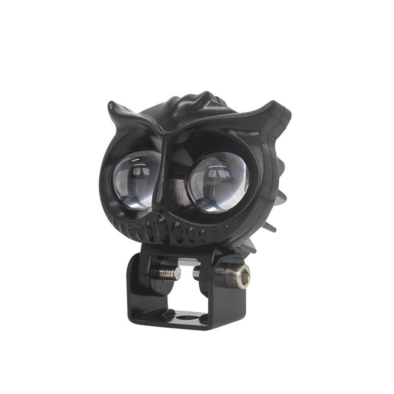 Wholesale Owl Design Dual Colors Led Motorcycle Fog Light High Low Beam Led Auxiliary Spotlight Led Lights for Motorcycle