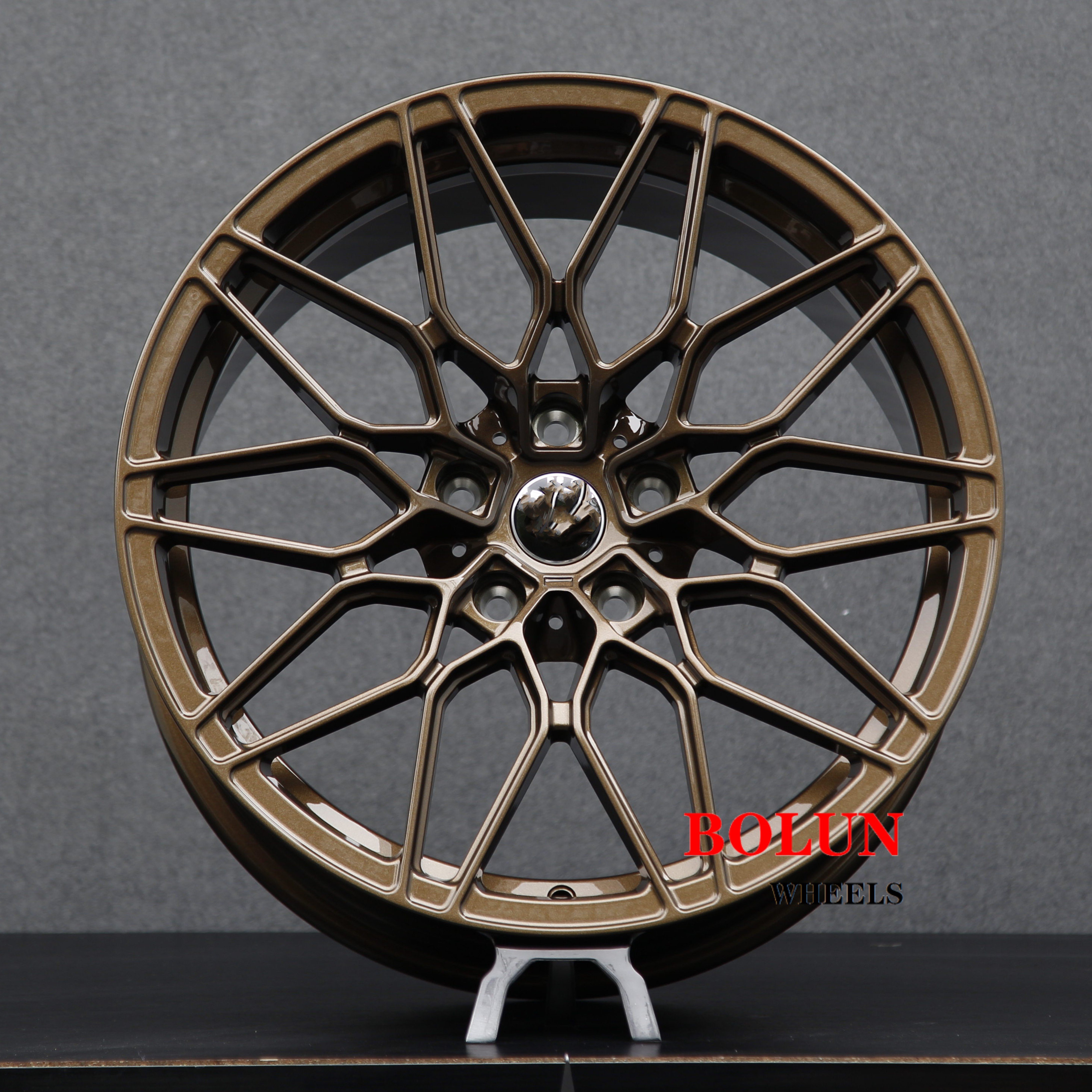 OEM Aluminum Alloy Rims Bronze Gloss Black Custom Forged Wheels Suitable for the BMW M3 M4 M5 F82 F80 F18 G30 G38 G26 F30 G20