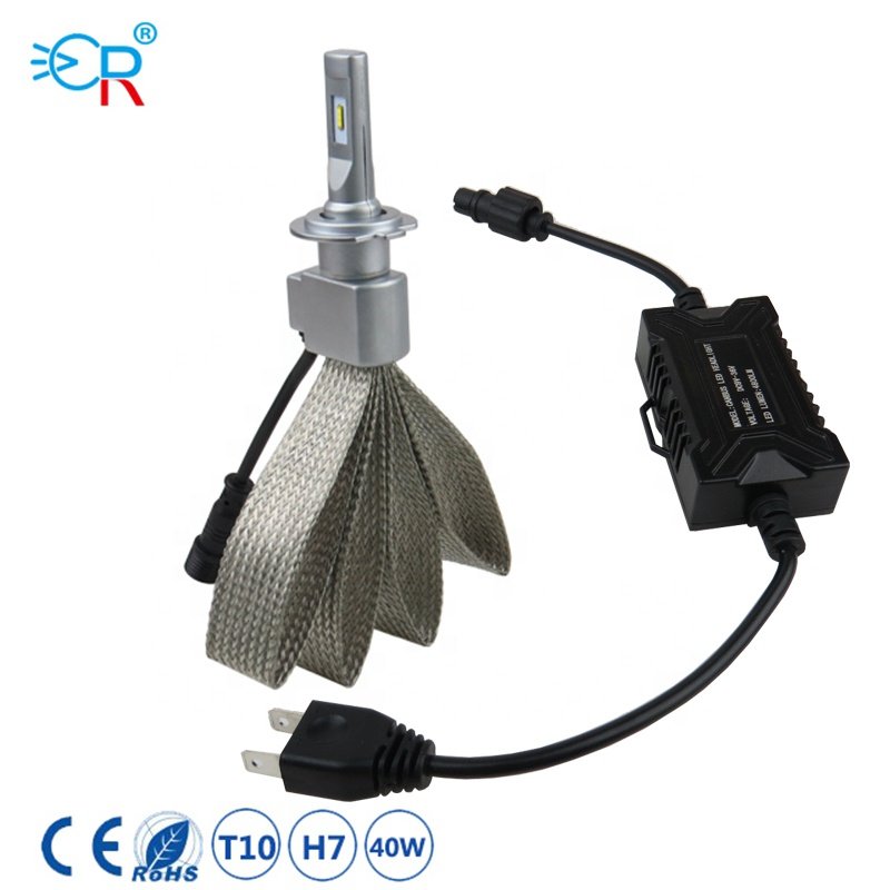 MACAR T10 Fanless Copper Belt H1 H3 H7 H4 H11 9005 9006 9012 Car Led Headlight Bulb