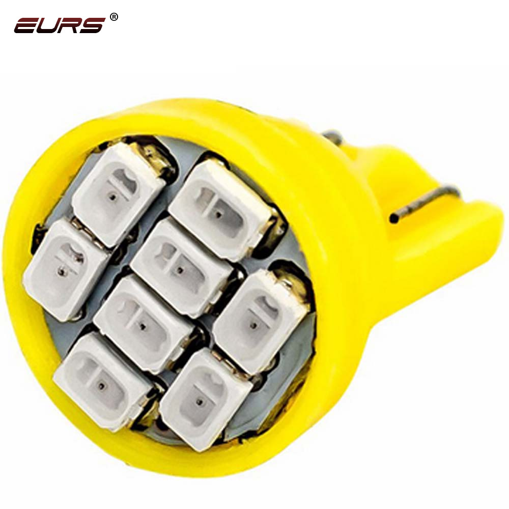 EURS T10 LED 3020 SMD Auto Clearance Lights 194 2825 W5W 2825 W5W 12V Car Marker Dome Lamp Licence Plate Bulb Width Lamps