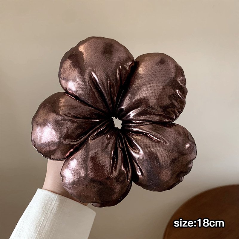 Hair Flower 18 cm Diameter Accessories Fill With Cotton for Women Travel Daily Use Wedding Bride Gift