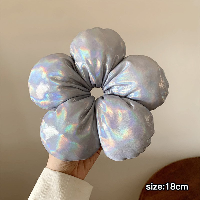 Hair Flower 18 cm Diameter Accessories Fill With Cotton for Women Travel Daily Use Wedding Bride Gift