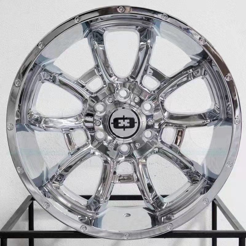 20x12 Width 5x139.7 6x139.7 Alloy Wheel Milled Spoke Finish for Prado Tocama Dodge Ram Vision