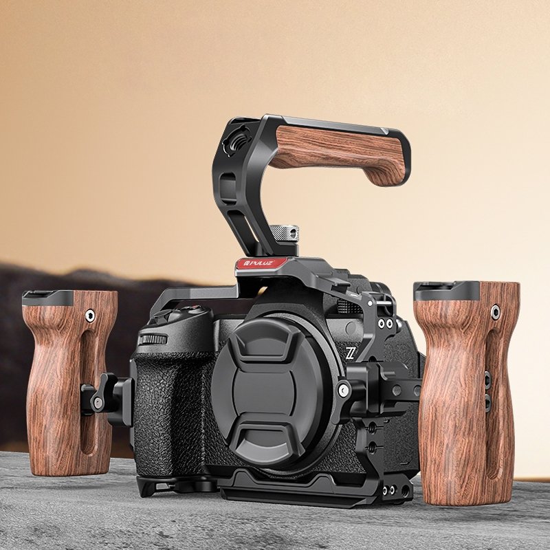For Nikon Z6III / Z6II PULUZ Metal Camera Cage Stabilizer Rig (Black)