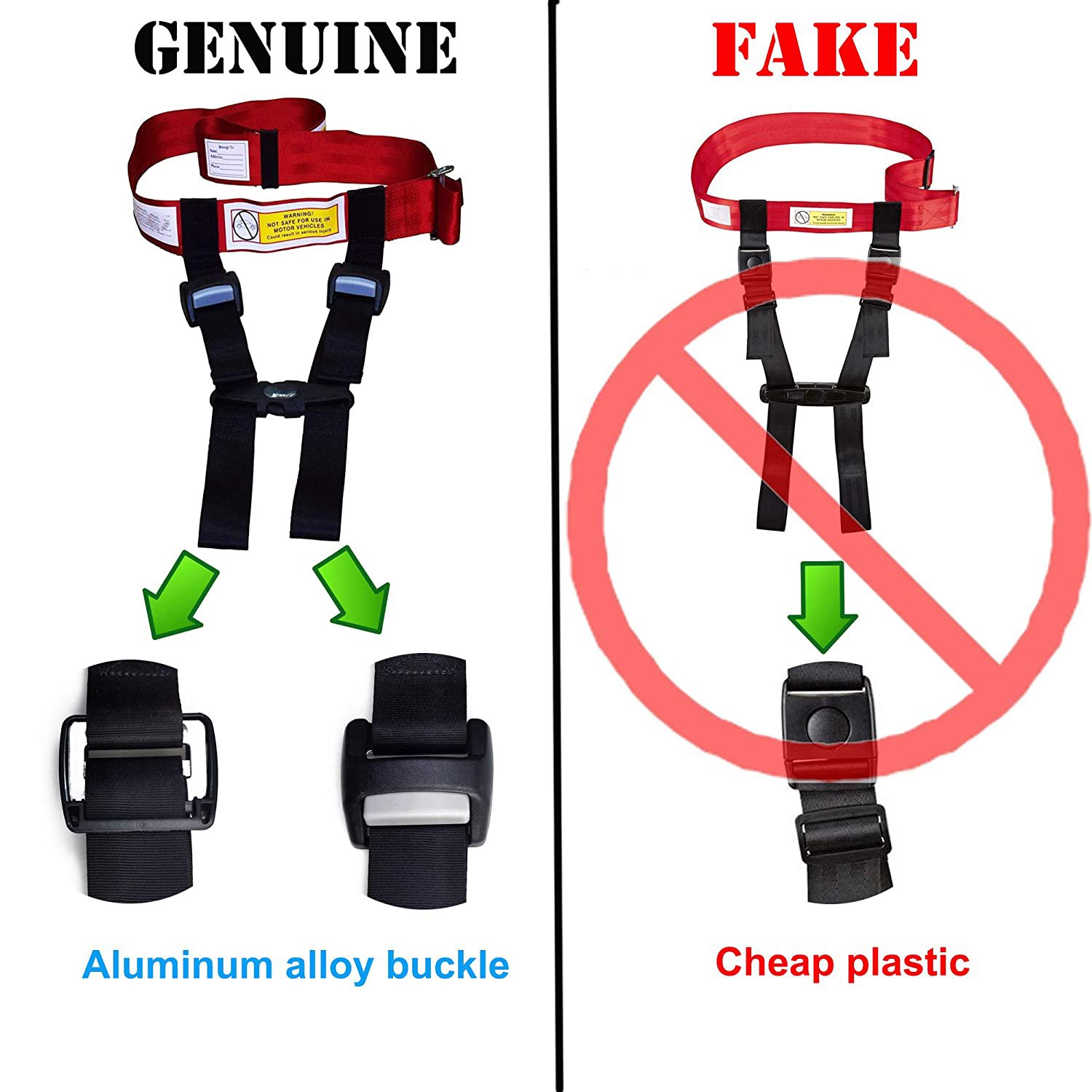 High Quality Baby Travel Child Airplane Safety Harness Seat Belt Extra Safety Kids Toddlers Child Airplane Safety Travel Harness