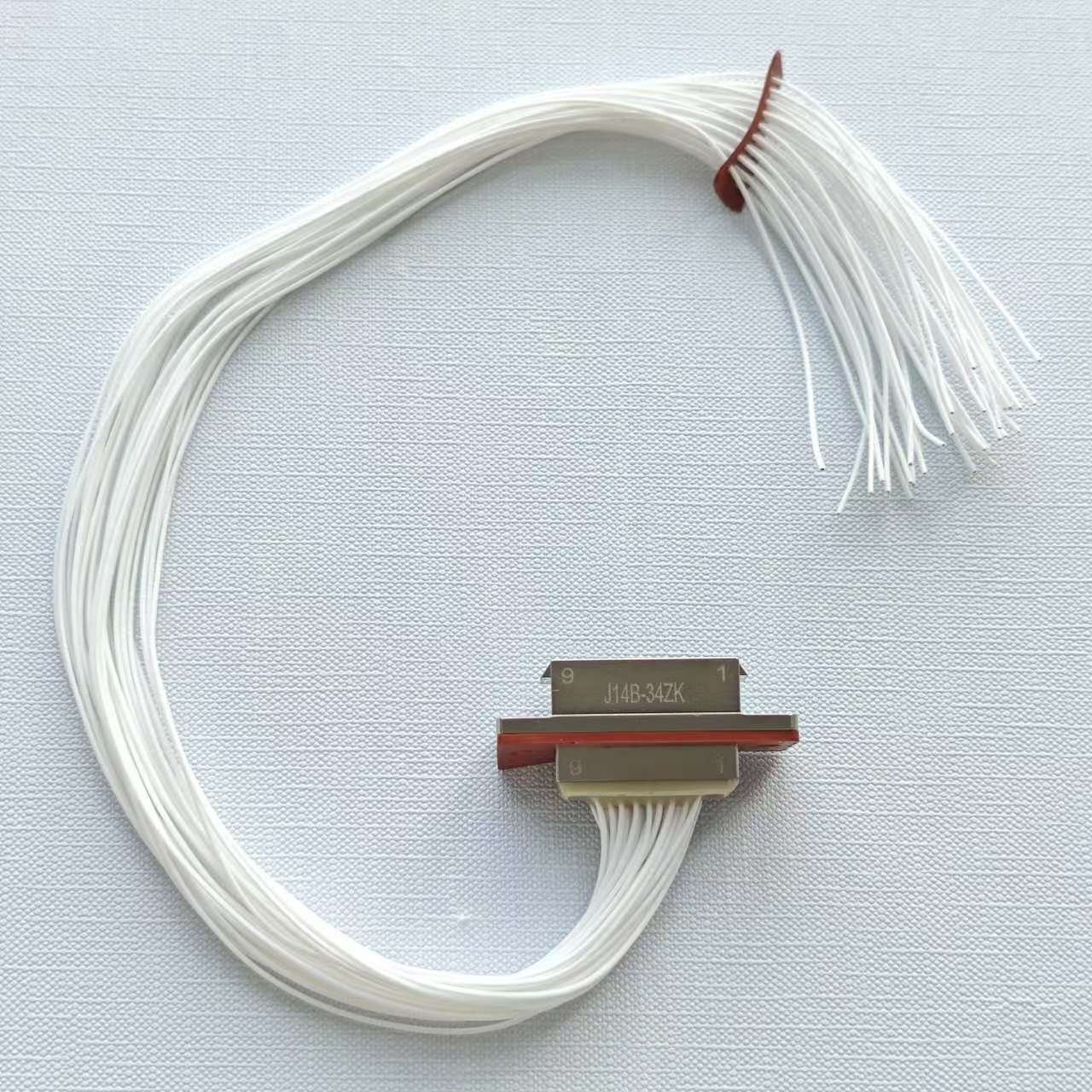 J14B Series Aviation Electrical Connector J14B-34ZK J14B-34TK J14B-34ZJ J14B-26TJ J14B-26TK and Customized Cable Assembly