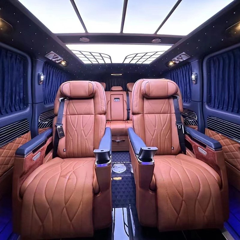 Vip Luxury Electric Reclining Leather Car Seat for Hiace Coaster Sprinter Vito V Class V250