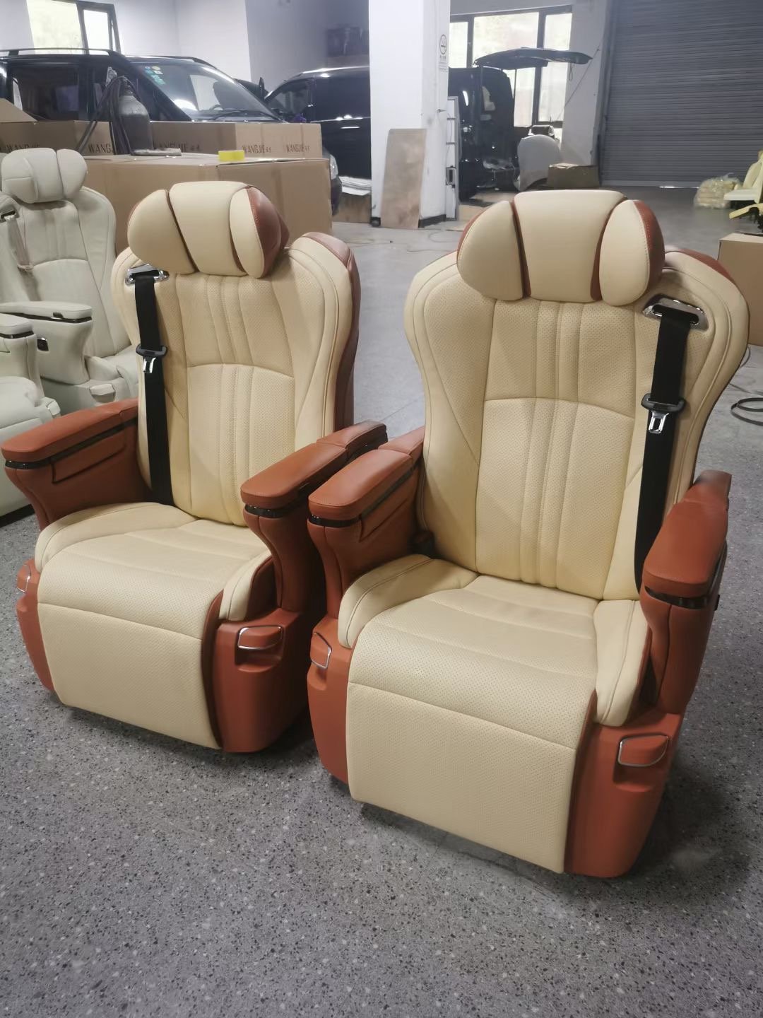 The New Elfa Is Suitable for Customizable Comfortable Leather Automotive Aviation Seats