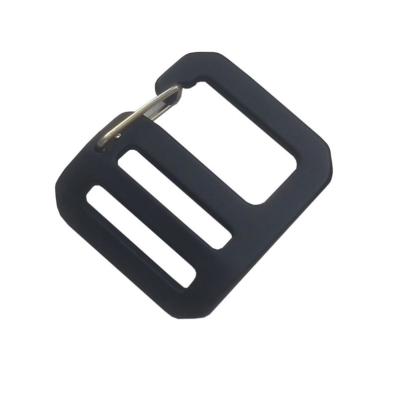 25mm Metal Gatekeeper Ladder Lock Slider Adjuster Aviation Aluminium Spring G Hook for Webbing Strap Backpack G Buckle