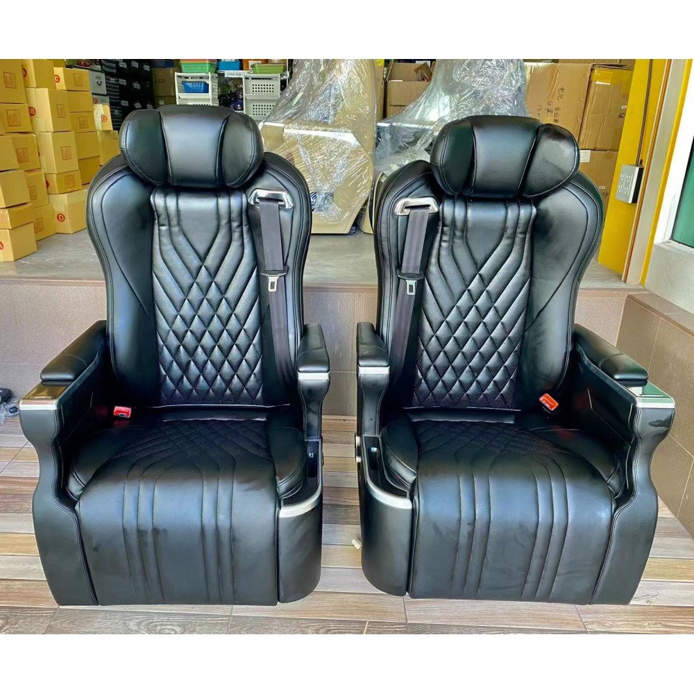 Electric Luxury Reclining 5 Seats Full Seat Single Power Car Seat