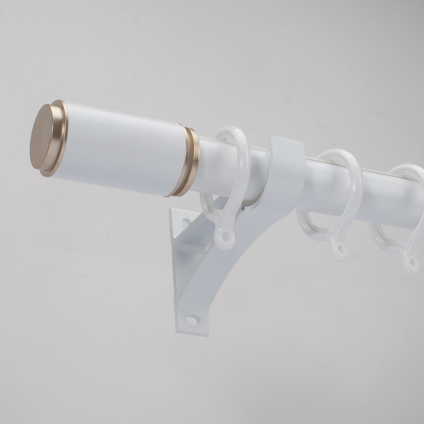 Factory Wholesale Price Modern Drapery Curtain Rod Pole Metal for Living Room