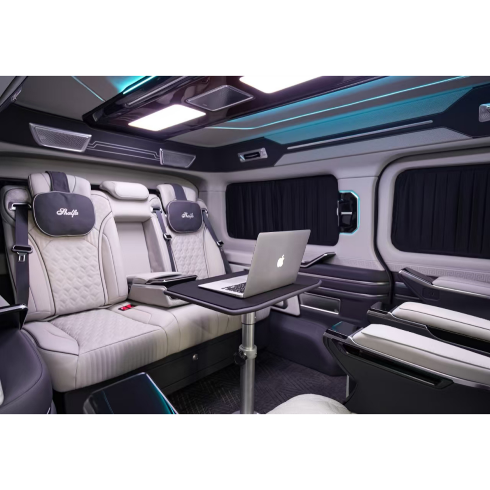 Toyota Hiace Interior Exterior Luxury Upgrade Kit Custom Sidewall Panels Top Grade Aviation Seats Factory Price