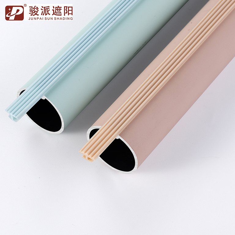 Manufacturer Wall Mount Curtain Rod Track Aluminium Alloy Curtain Rods and Rails for Window