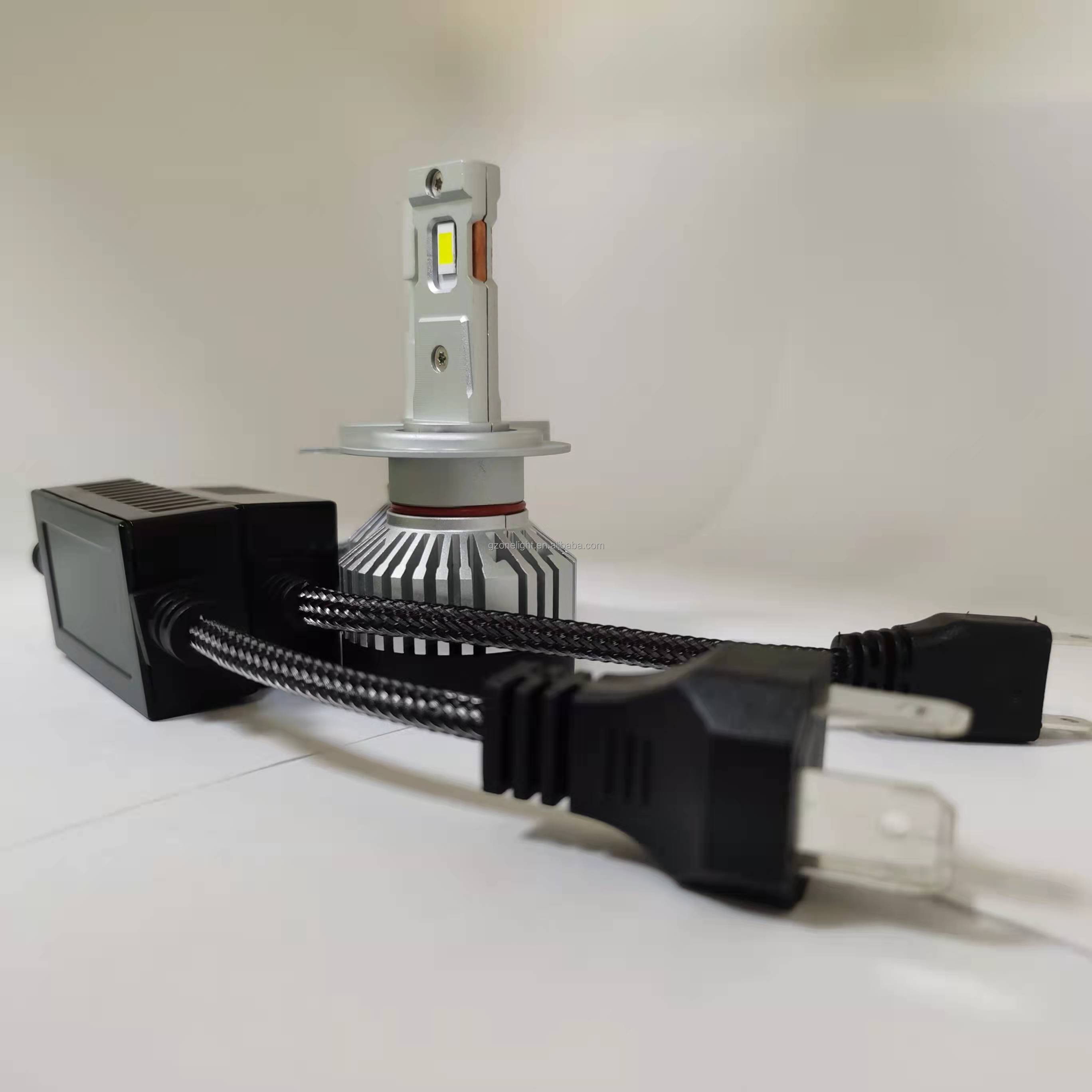 Auto Parts K11 Led Csp 3575 Chips 60W Led Head Light with Fan H1 H7 H11 H13 9005 9006 Led Headlight Bulb H4