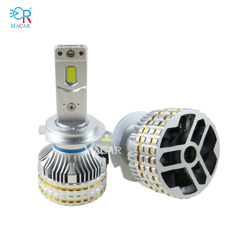 MACAR Wholesale High Quality 12V 24V Super Bright 170W 32000lm 6000K Led Car Headlight High Power H7 H4 Led Car Headlight Bulbs