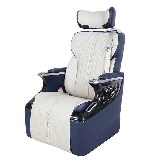 Luxurious Toyota Alphard Single Captain Car Seat Comfortable Multifunctional Leather Interior Accessory for Business Van
