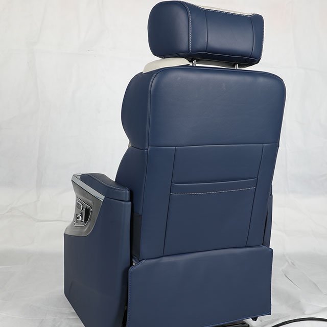 Luxurious Toyota Alphard Single Captain Car Seat Comfortable Multifunctional Leather Interior Accessory for Business Van