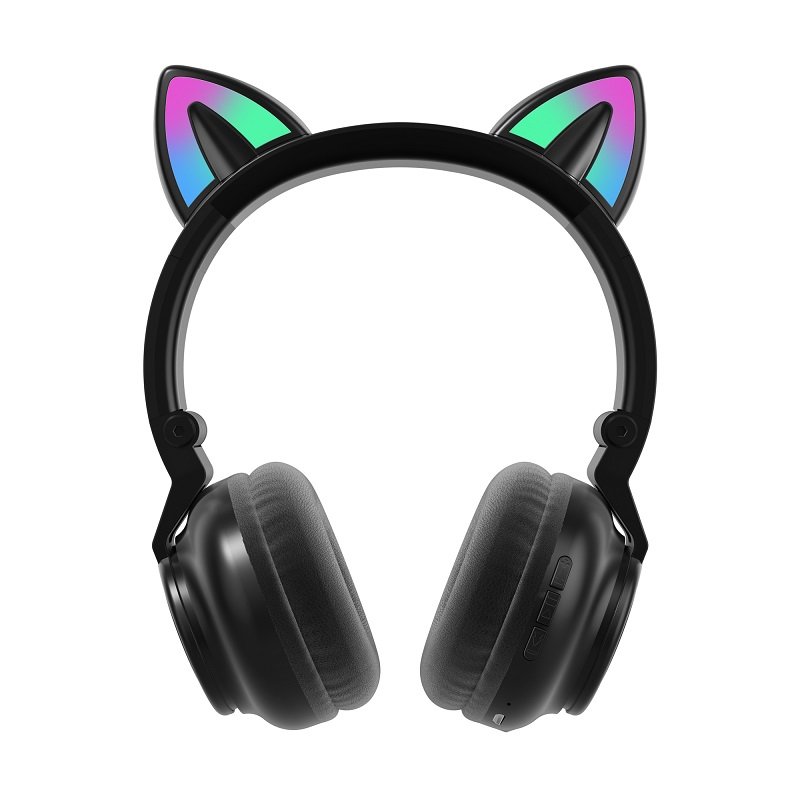New Trending Gaming Headsets Type-c Connectcat-ear Earphones Private Mode Headphone Waterproof IPX-3 Wireless Headsets with AUX