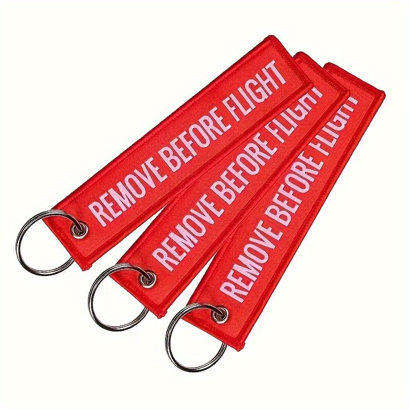 Wowei Custom Fabric Logo Embroidery Woven Fabric Keychains Key Tag Accessories for Motorcycles