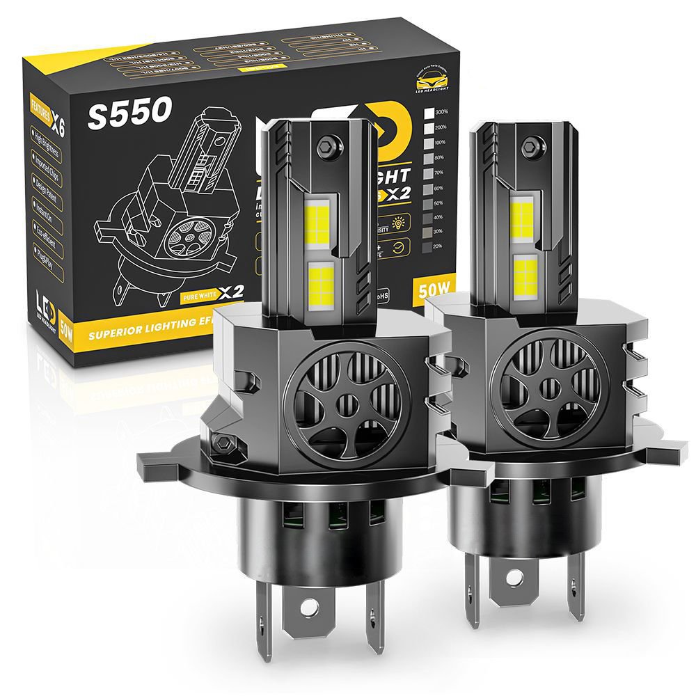 Automotive Accessories 12v 100w 10000 Lumen H7 LED Headlight Bulb H4 Car LED Headlight