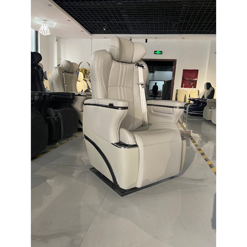 Custom Luxury Car Seats Massage Rotating Comfortable Leather Vip Aviation Power Seat for Toyota Alphard