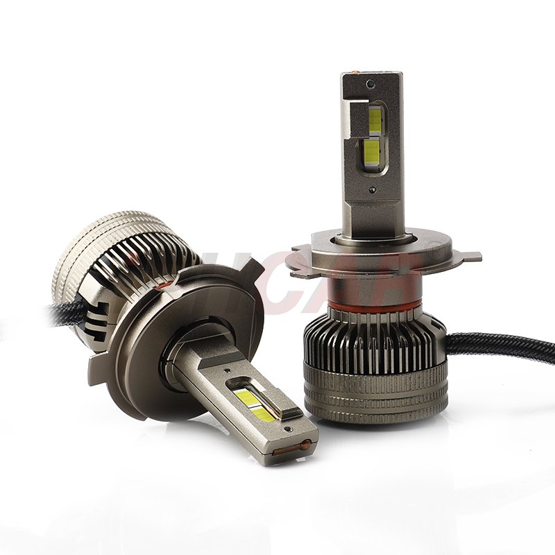 IPHCAR High Power LED Headlight Automotive Lighting T9 H4 H1 H7 9005 9006 HB3 HB4 H11 9012 Plug and Play Universal for Car