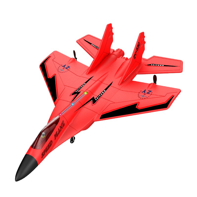Wholesale Private Label 2.4G Remote Control Aircraft EPP Foam Electric Glider Plane With Led Night Light