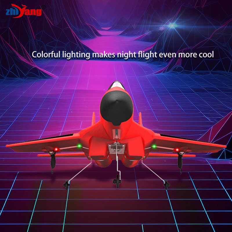 Wholesale Private Label 2.4G Remote Control Aircraft EPP Foam Electric Glider Plane With Led Night Light