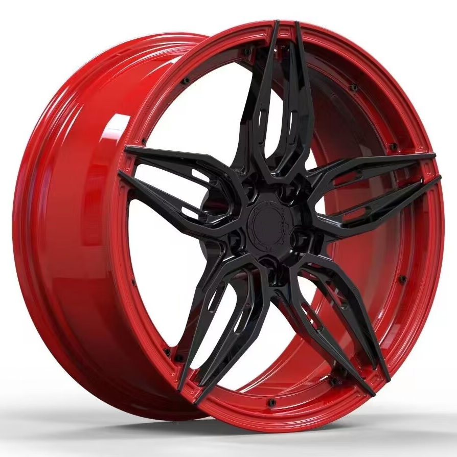 16-24 Inch Duo Color Wholesales Monoblock Aviation Aluminum 6061 Wheels 21x10.5 for Tesla Model S Model 3 Model Y