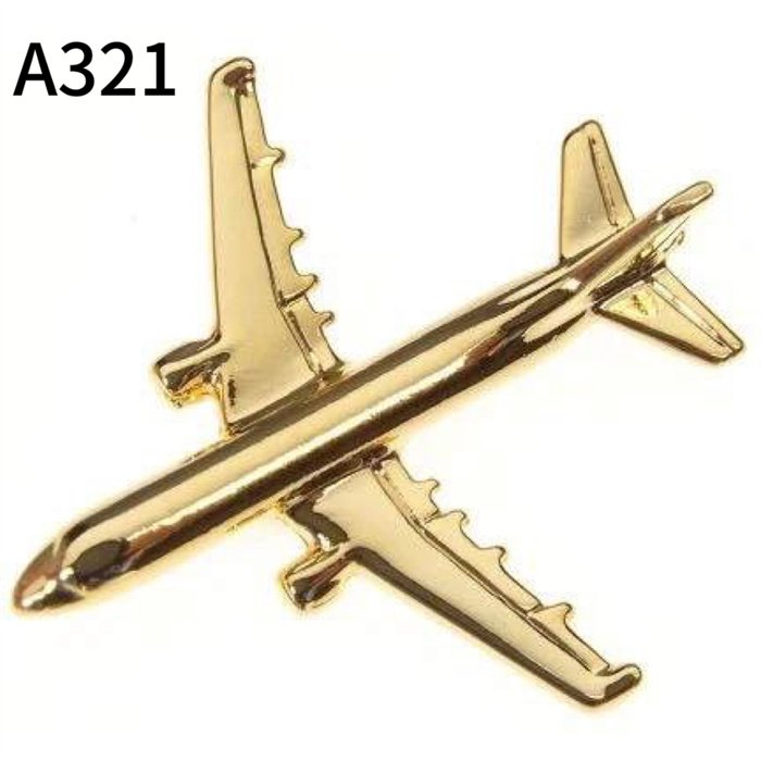 Suit T-shirt Collar Gifts Metal Butterfly Clutch 3D Mini Aviation Badges Aircraft Enamel Emblem Airplane Lapel Pins