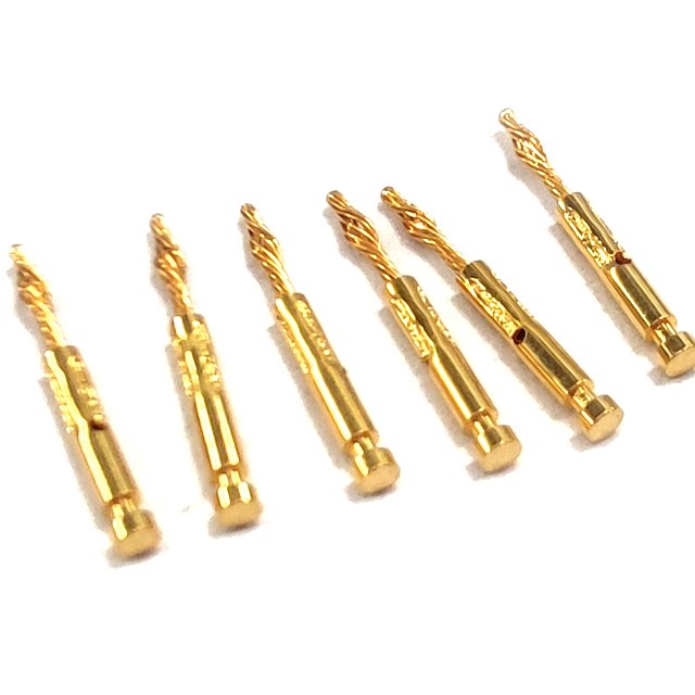 90 Degree Bending 8-pin Pogo Connector Watch P100 Flat Bending Position Battery Holder Magnet Spring Loaded Pogo Pin Factory