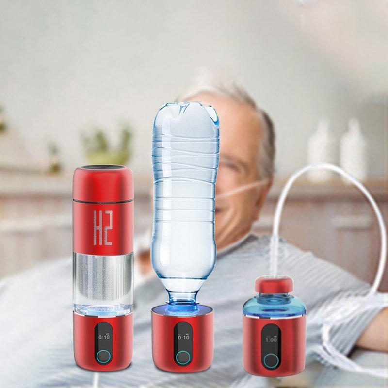 2024 New Technology Smart Hydrogen Rich Water Electrolyzer Bottle for Kids with Lid