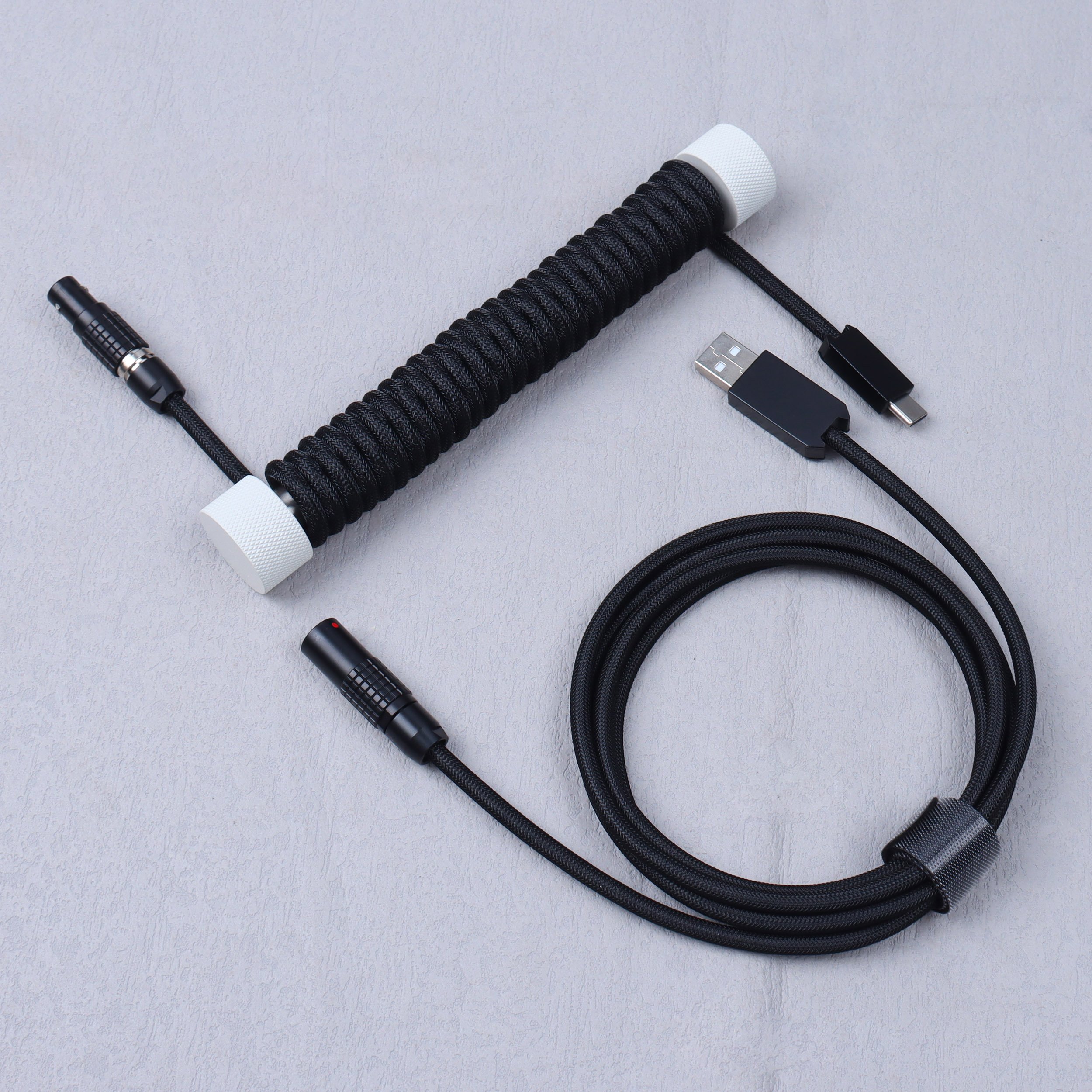 FGG aviator Connector Keyboard Usb c Cable for Mechanical Gaming Keyboard Accessories 0B Keyboard Coiled Cable