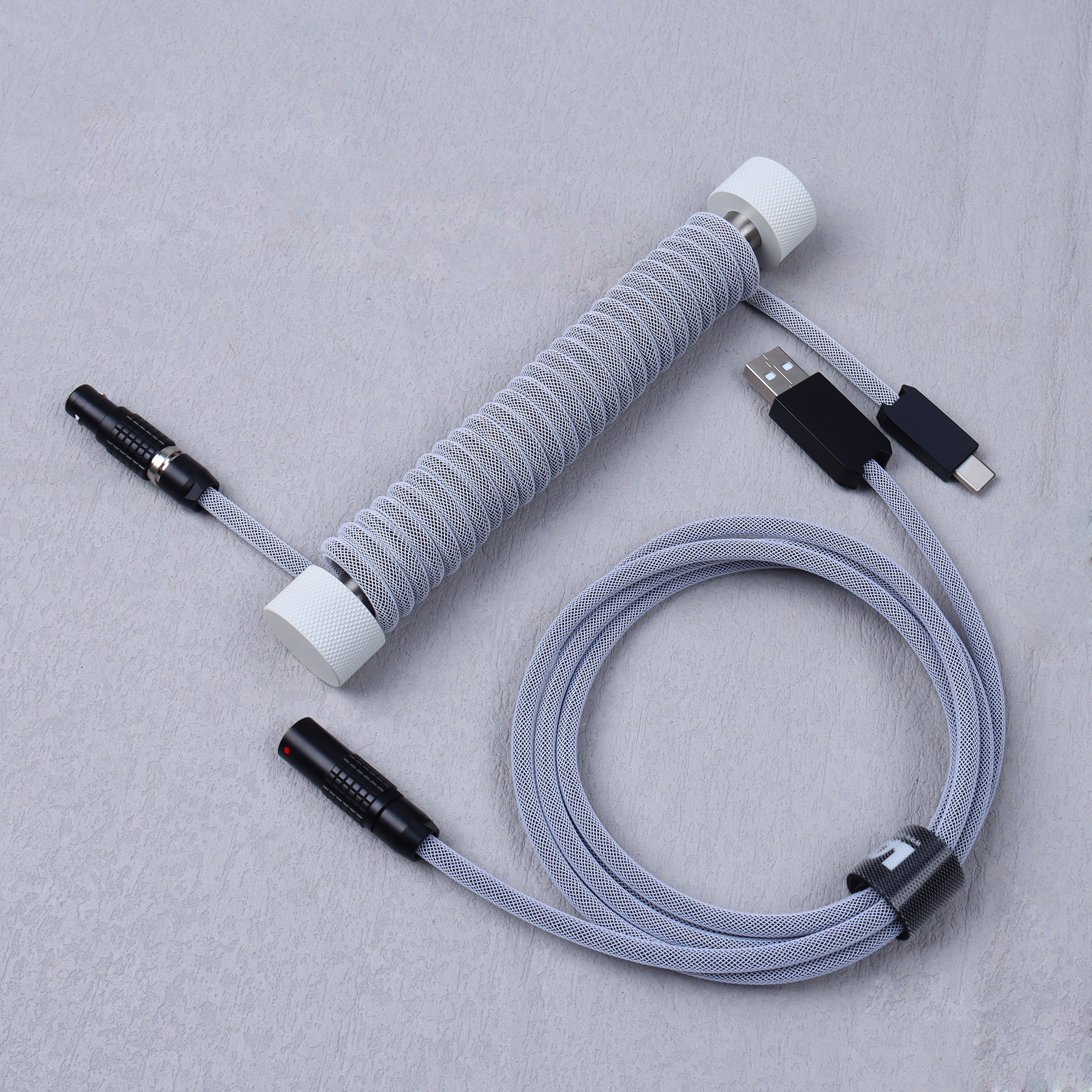 FGG aviator Connector Keyboard Usb c Cable for Mechanical Gaming Keyboard Accessories 0B Keyboard Coiled Cable
