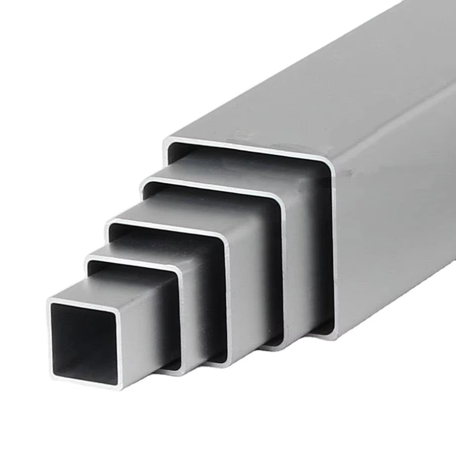 Aluminum Tubing 1050 1060 1100 Hollow Rectangular Aluminium Square Tube