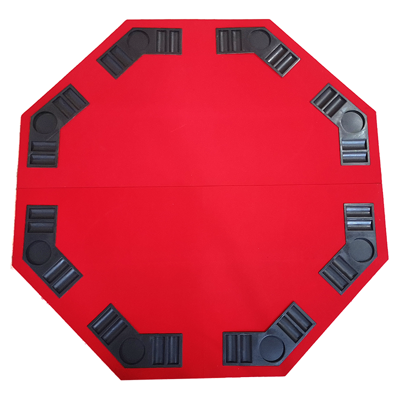 Regail Good Sale Portable Folding Texas Poker Table Gambling Tables Casino Poker Table for Guest Games Dining Room