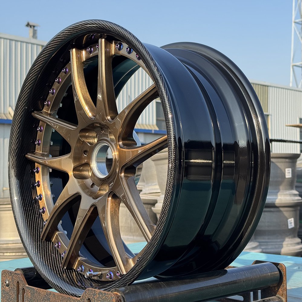 Direct Sale Carbon Fiber Wheels 20 21 22 24 26 Inch Forged Alloy Car Rims Custom Racing Car Wheels for Porsche Lamborghini