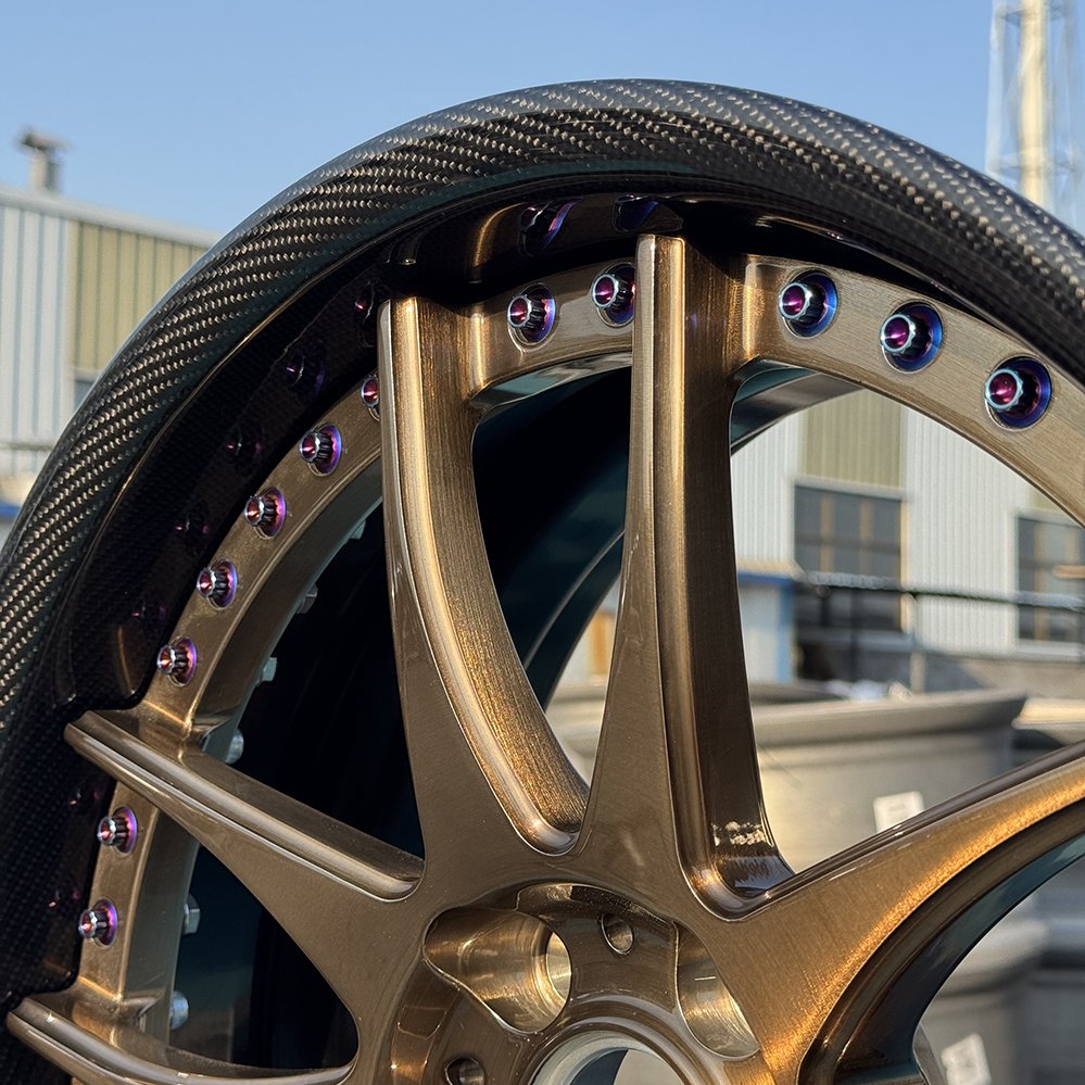 Direct Sale Carbon Fiber Wheels 20 21 22 24 26 Inch Forged Alloy Car Rims Custom Racing Car Wheels for Porsche Lamborghini