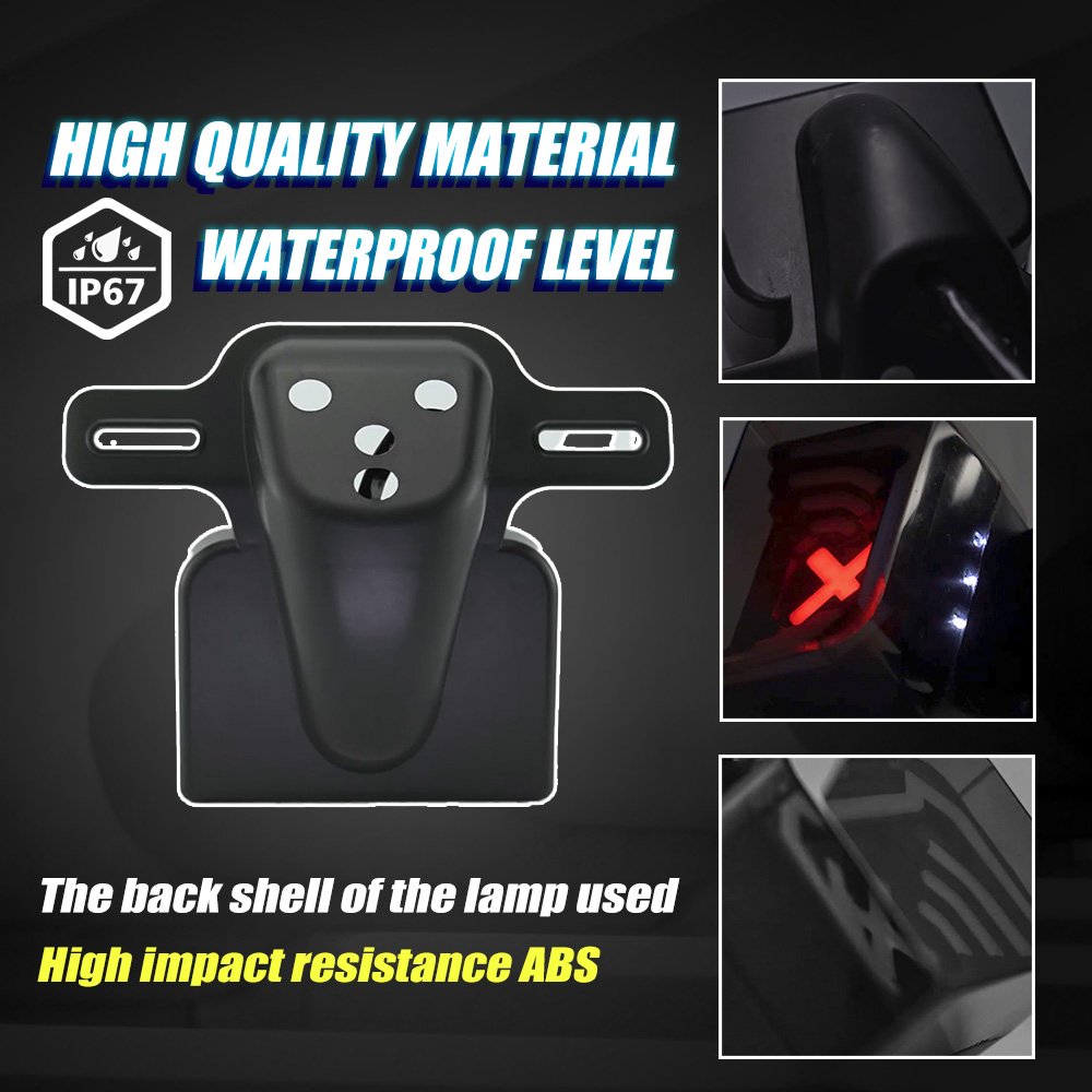 MOTOLED Motorcycle Led Tail Light Blinker Indicator for Suzuki Gn125 Tail Accessories