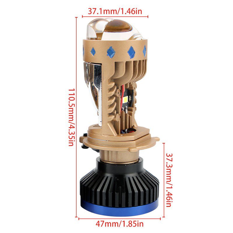 High Quality T8 H4 140W 140000LM Motorcycle Led Headlight Bulb Car Led Headlights Projector Led