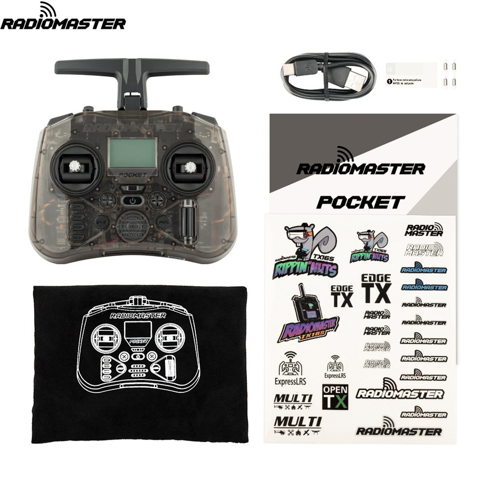 FPV Traverse Aircraft Model Portable Personalized ELRS CC2500 Protocol Radiomaster Pocket Remo