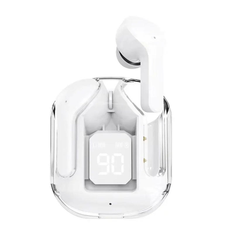 Tws Audifonos air 31 Air31 Transparent True Wireless Tws Crystal Handsfree Gaming Buds Earbuds Earphone Headphone Transparent