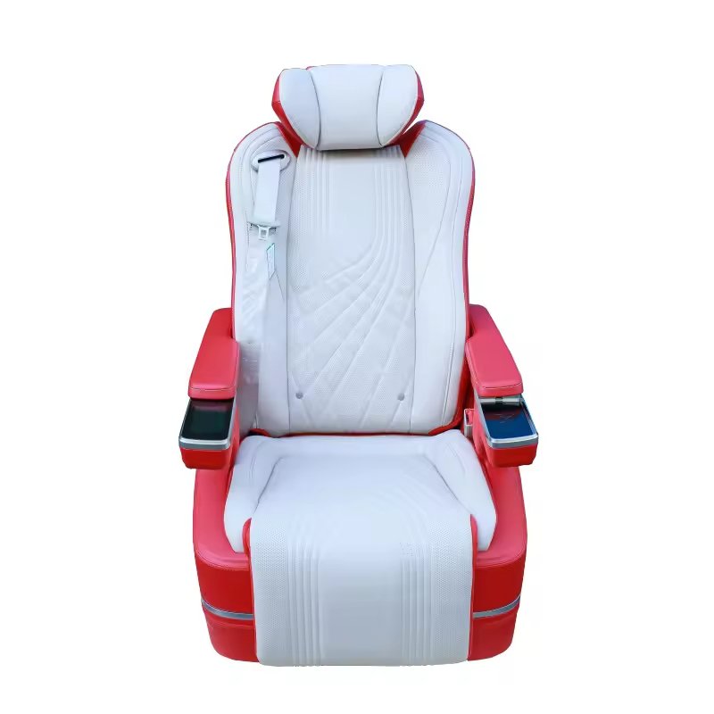 High End Reclining Aero Seat Leather Cover Touch Screen Electric Luxury Car Seat for Alphard Mercedes Benz Toyota