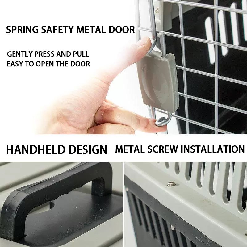 Large Capacity, Suitable for Small Dogs/cats Dog Accessories Pet Supplies Portable Aviation Box for Pets Going Out,