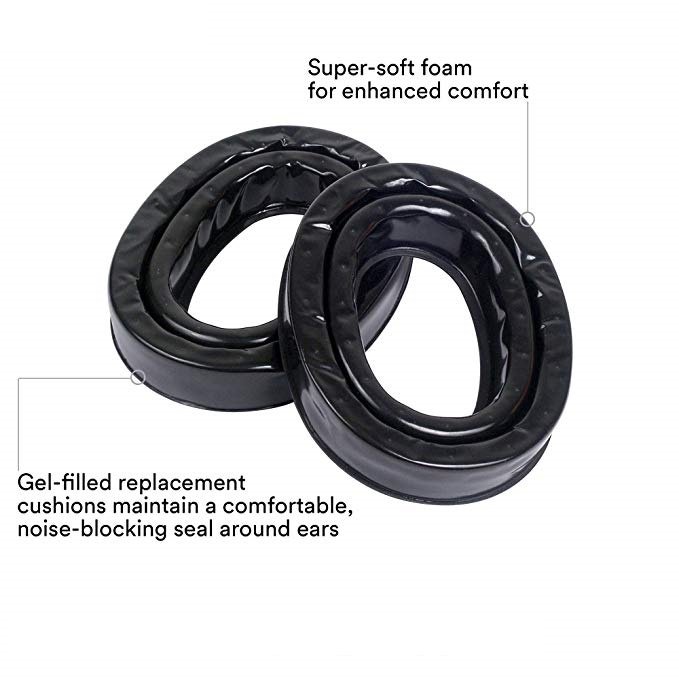 Camelback Gel Ear Seals Sealing Rings HY80 , Comfort Replacement Earmuff Cushions for Peltor Comtac Headsets