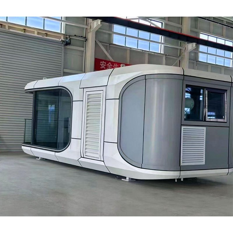 Waterproof Space Capsule House for Courtyard Innovative Technology in Building Spaces