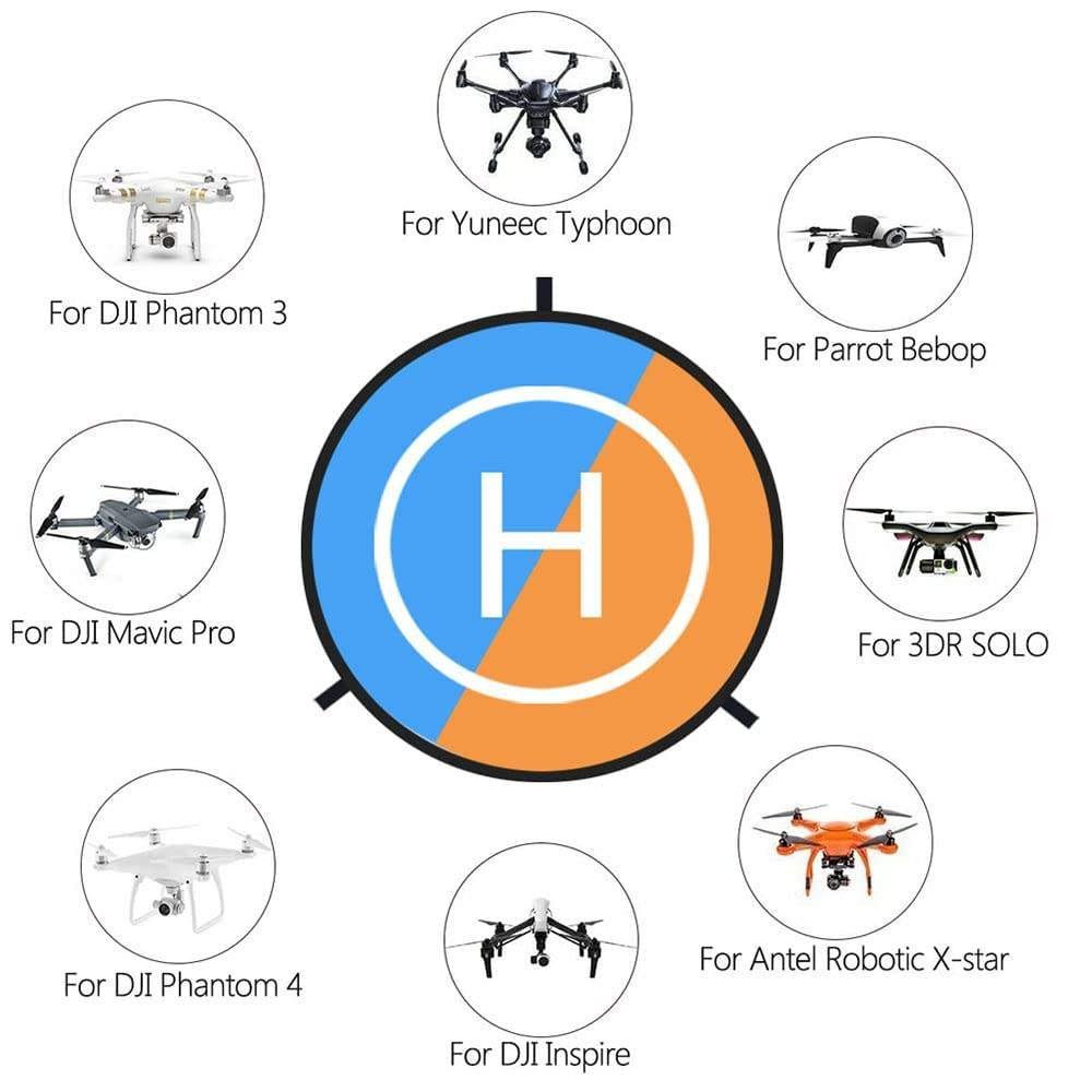 Foldable Landing Pads 55CM 75CM 110CM For DJI Mavic 3 Avata Air 2/2S Mini 3/4 Pro Quadcopters Landing Pad Universal Accessories